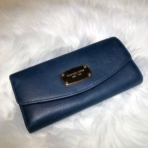 Navy Michael Kors Wallet